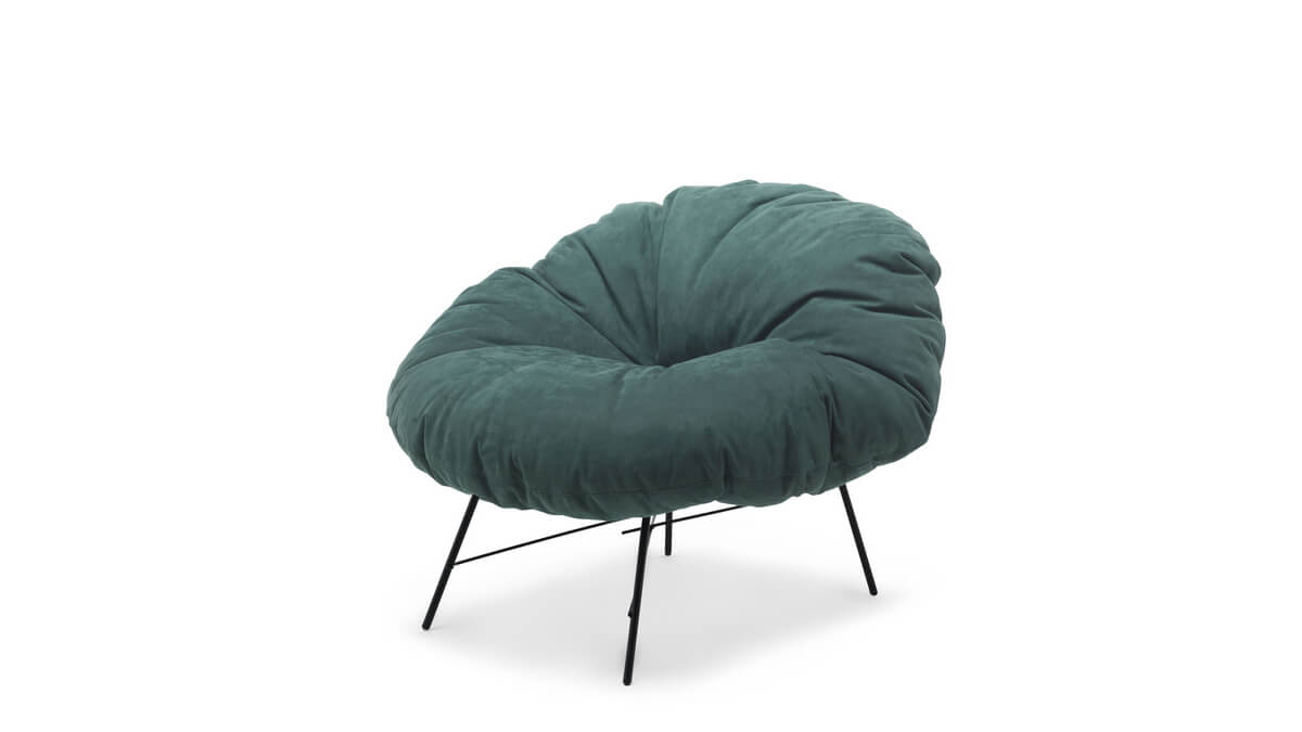 Closer Poltrona Pelle Nabuk