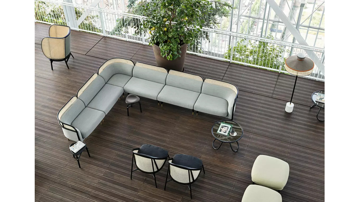 Targa Modular Sofa - Central Unit - immagine 3