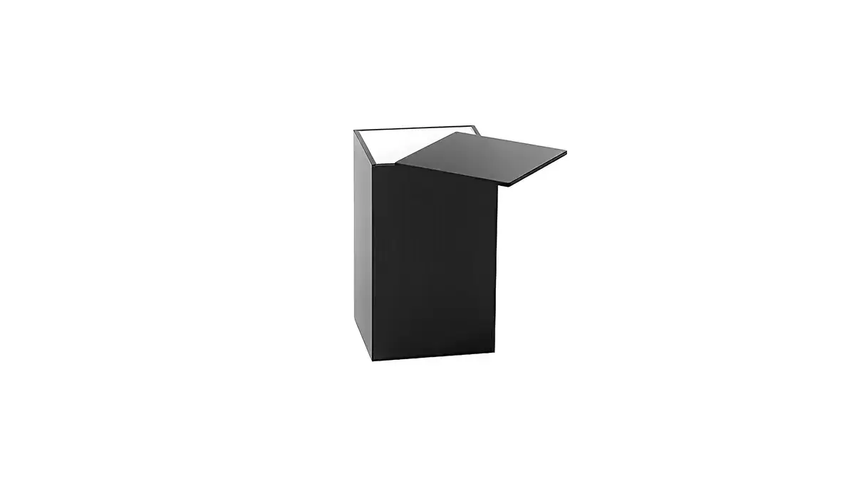 Coffee Table Slide di Glas Italia fatto in vetro.