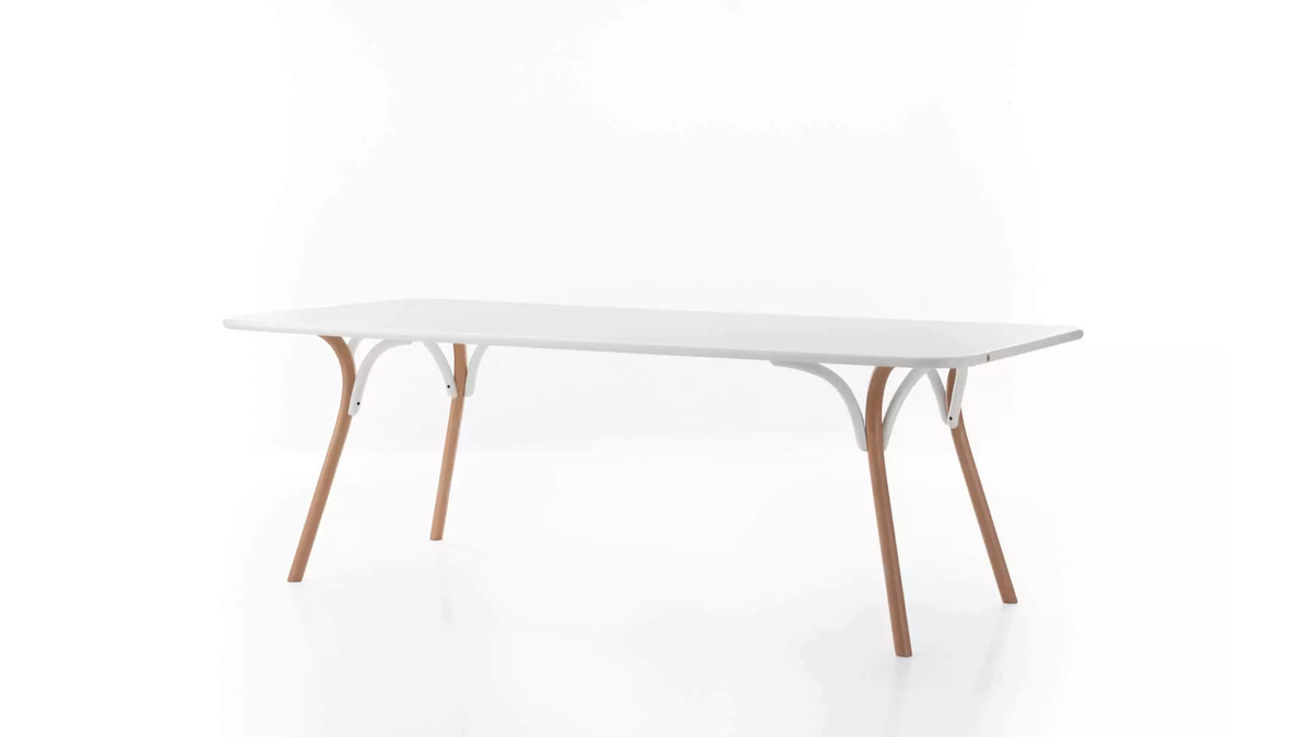 Arch Dining Table Two Tone - immagine 3