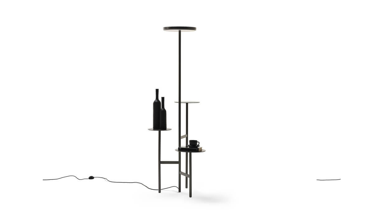 Ikebana Lamp Piantana